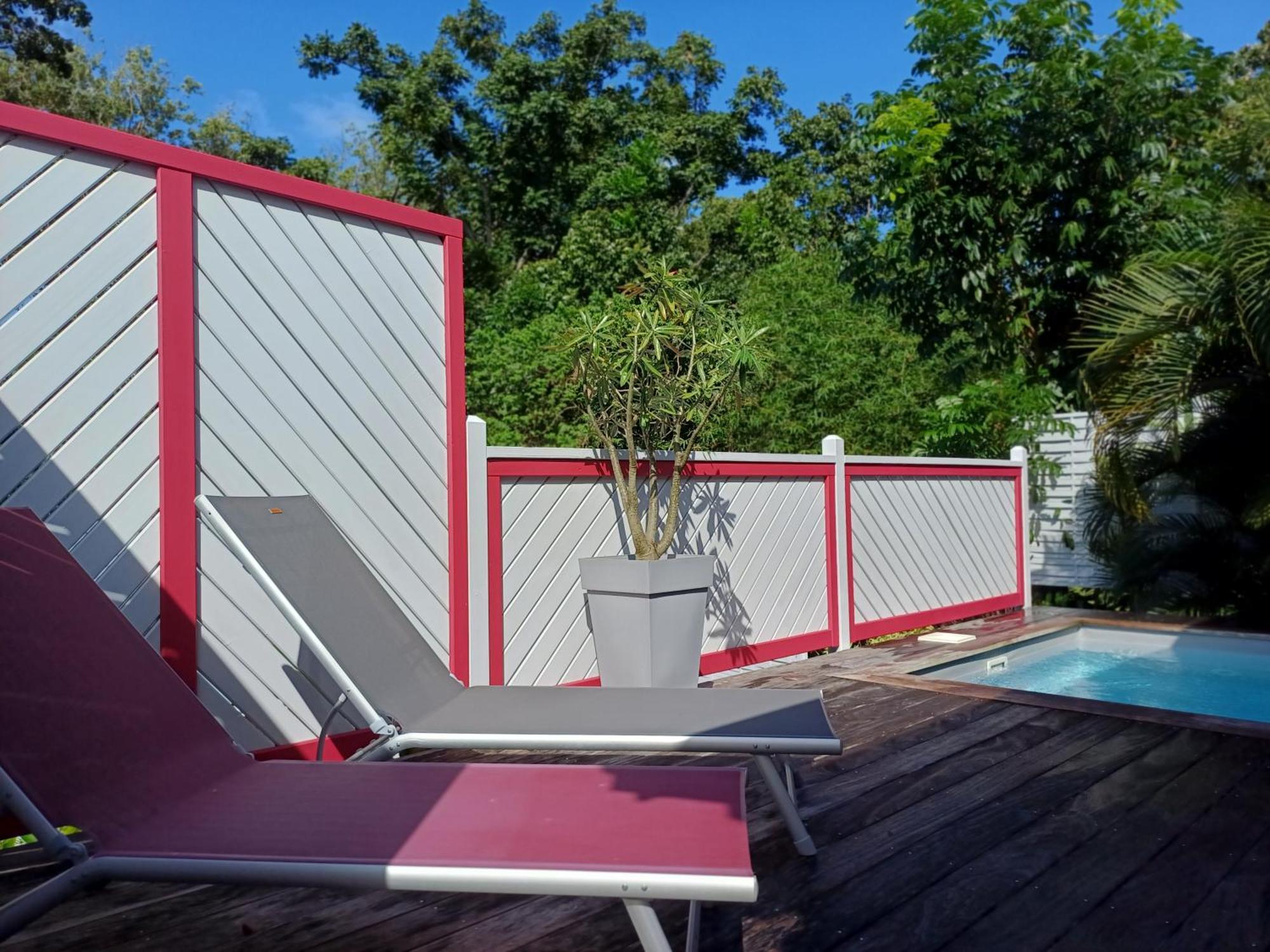 Caraibes Cottage Grenat Piscine Privee 900M De Grande Anse Deshaies Εξωτερικό φωτογραφία